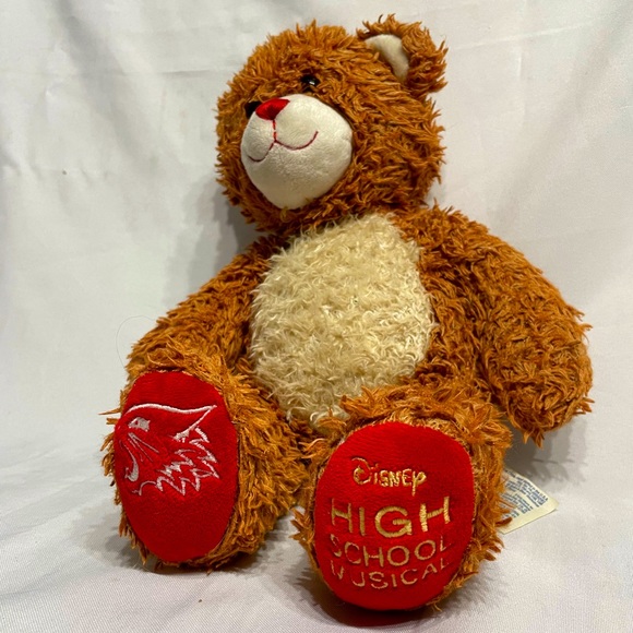 BUILD-A-BEAR WORKSHOP HIGH SCHOOL MUSICAL TEDDY BEAR BAB HTF Used but good - Picture 1 of 7